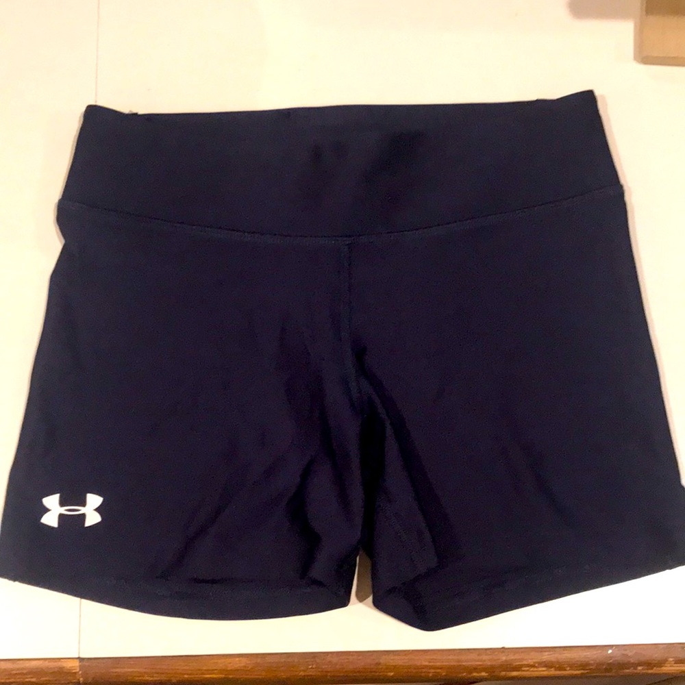 Under Armour Navy Athletic/Volleyball Spandex
